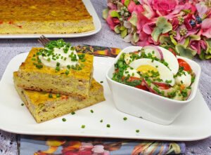 Rezept Curry Chicken Cheesecake lowcarb glutenfrei keto
