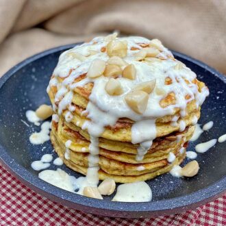 Rezept Zimtschnecken Pancakes lowcarb keto glutenfrei