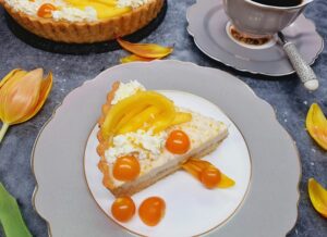 Rezept Mango Kokos Schokoladentarte lowcarb glutenfrei keto