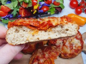 Rezept Pizzabrötchen lowcarb keto glutenfrei