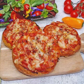 Rezept Pizzabrötchen lowcarb keto glutenfrei