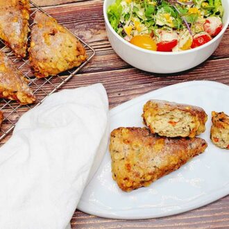 Rezept Pizzaecken lowcarb keto glutenfrei