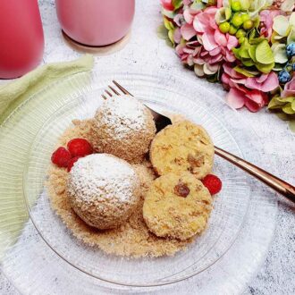 Rezept Apfel Zimt Knödel lowcarb glutenfrei keto