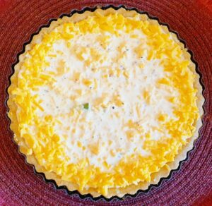 Rezept Grüne Spargelkäsequiche lowcarb glutenfrei keto