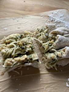 Rezept Zupfbrot mit Kräuterbutter lowcarb glutenfrei keto