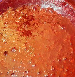 Rezept Beeren Karamell Zitronensirup lowcarb glutenfrei