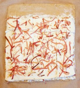 Rezept Mozzarella Speck Schnecken lowcarb keto glutenfrei