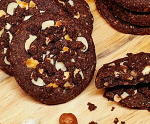 Rezept Schoko Nuss Soft Cookies lowcarb keto glutenfrei