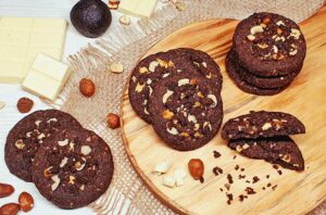 Rezept Schoko Nuss Soft Cookies lowcarb keto glutenfrei