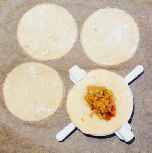 Rezept Pfifferling - Eierschwammerl Taschen lowcarb keto glutenfrei