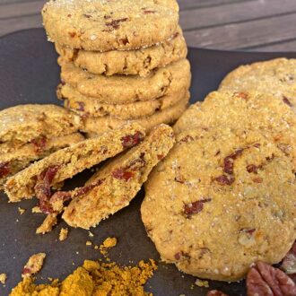 Rezept Würzige Cookies mit Ras el Hanout lowcarb keto glutenfrei