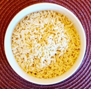 Rezept Spinatrisotto mit Lachs lowcarb keto glutenfrei