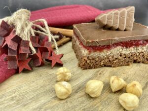 Rezept Lebkuchen Schnitte lowcarb keto glutenfrei