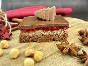 Rezept Lebkuchen Schnitte lowcarb keto glutenfrei