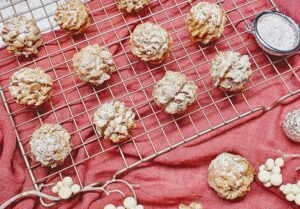 Rezept Apfelstrudelspritzgebäck lowcarb keto glutenfrei