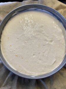 Rezept Orangen Zimt Cheesecake lowcarb keto glutenfrei