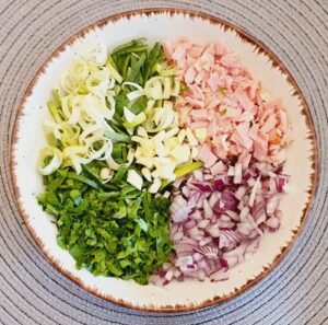 Rezept Champignon Ricotta Quiche lowcarb keto glutenfrei