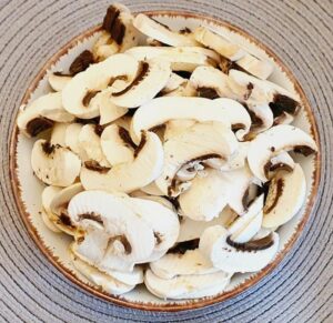 Rezept Champignon Ricotta Quiche lowcarb keto glutenfrei