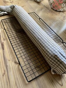 Rezept Biskuitrolle klassisch mit Marmelade lowcarb glutenfrei