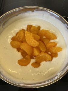 Rezept Mandarinen Schmand Kuchen low-carb glutenfrei keto