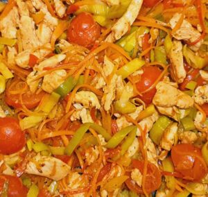 Rezept Spätzlepfanne aus Germknödlteig lowcarb keto glutenfrei