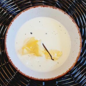 Rezept Kirschenmichl mit Vanillesoße lowcarb keto glutenfrei