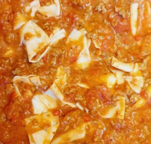 Rezept "Lasagne für Faule" Lasagnesuppe lowcarb keto glutenfrei