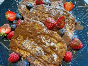 Rezept French Toast "Arme Ritter" lowcarb glutenfrei keto