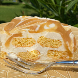 Rezept Schnelles Apfel-Joghurt-Tiramisu lowcarb keto glutenfrei