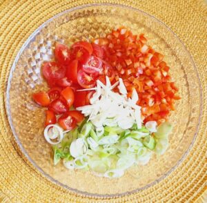 Rezept Gurken Feta Knoblauch Quiche lowcarb keto glutenfrei