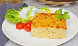 Rezept Schinken Lauchkuchen lowcarb keto glutenfrei