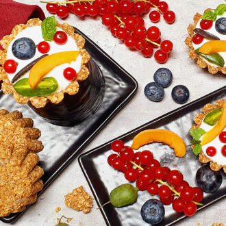 Rezept Knusprige Müsli Schüsserl lowcarb keto glutenfrei