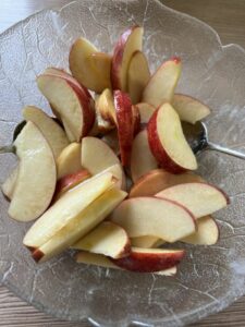 Rezept Apfel Nuss Tarte lowcarb keto glutenfrei