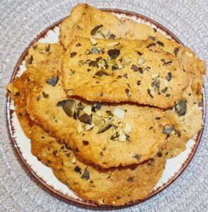 Rezept Flatbread lowcarb keto glutenfrei