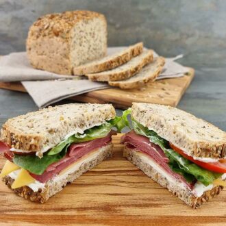 Ramsteiner Körnertoast low-carb keto glutenfrei paleo Eiweißbrot Backmischung