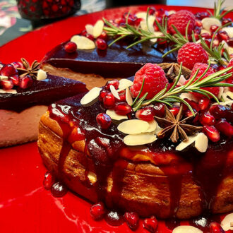 Rezept Glühwein Käsekuchen Cheesecake lowcarb glutenfrei keto