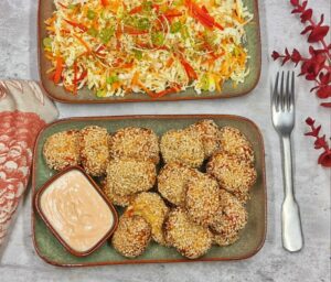 Rezept Chinakohl Nuggets lowcarb keto glutenfrei