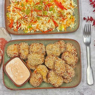 Rezept Chinakohl Nuggets lowcarb keto glutenfrei