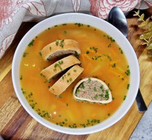 Rezept Fleischstrudel lowcarb keto glutenfrei