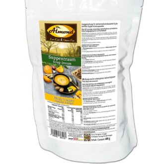 Suppentraum Kürbis & Ingwer Tütensuppe low-carb glutenfrei keto vegan