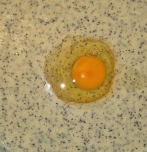 Rezept Mohn Vanille Grießpudding Tarte mit Marillentopping low carb keto glutenfrei