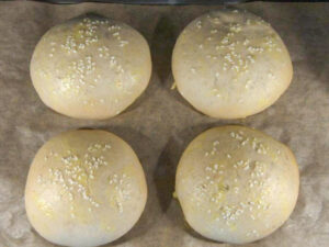 Brioche Burger Buns low-carb glutenfrei sojafrei keto | Backmischung für Burgerbrötchen