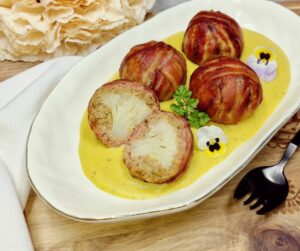 Rezept Blumenkohl Curry Bömbchen low carb keto glutenfrei
