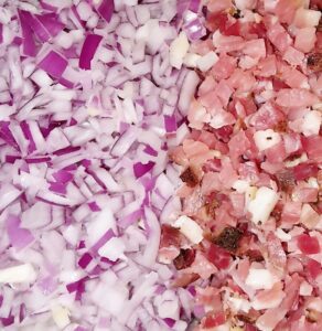 Rezept Kraut Schinken Sahne Quiche low-carb keto glutenfrei