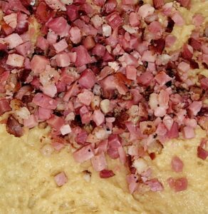 Rezept Broccoli Speck Käse Burger mit Brioche Speck Bun keto low-carb glutenfrei