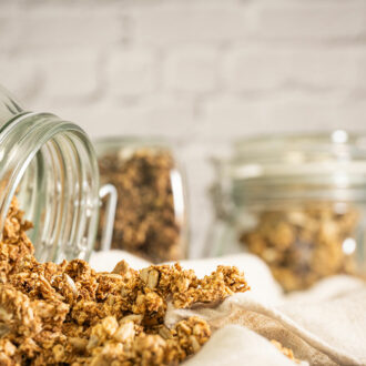 Rezept Müsli-Knuspermüsli CLASSIC low-carb keto glutenfrei