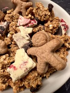 Rezept Weihnachts-Knuspermüsli low-carb keto glutenfrei