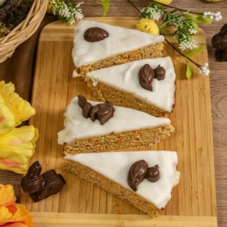 Rezept Leichter Karottenkuchen low-carb glutenfrei keto