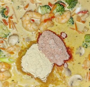 Rezept Kokos Garnelensuppe lowcarb keto glutenfrei