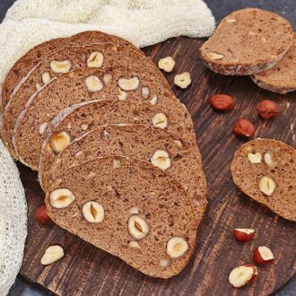 Rezept Haselnussbrot low-carb keto glutenfrei